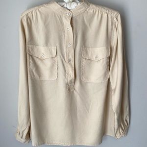 L.L. Bean Silk Blouse
